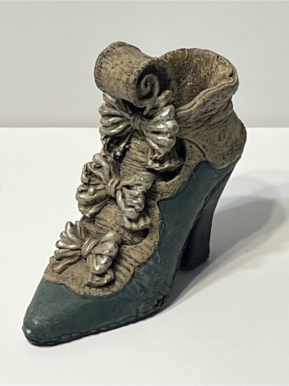 Vintage Styled Victorian Boot Figurine